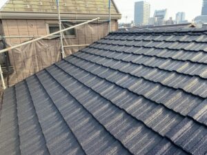 東京都中野区　M荘　屋根塗装工事