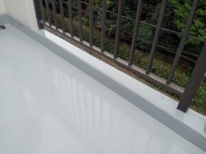 東京都国分寺市　Kマンション　バルコニー改修防水工事